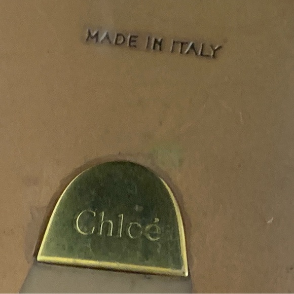 RARE Chloe x Phoebe Philo Era Lace Up Block Heels - Picture 12 of 13